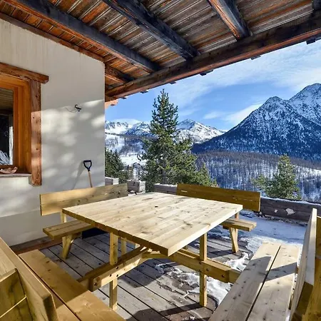 Cosy Mountain _ Free Park Appartement Montgenèvre Buitenkant foto